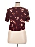 Mudd Burgundy Short Sleeve Top Size XL - photo 2