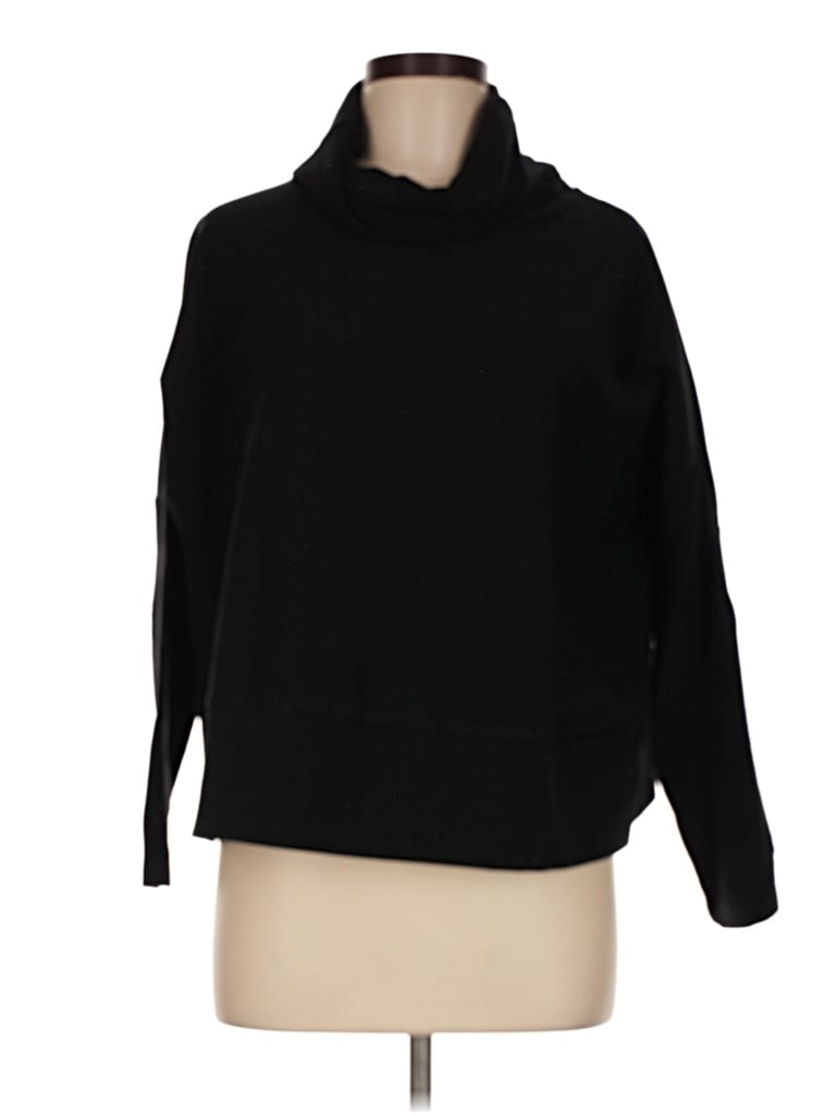 Pre-owned Tuckernuck 3/4 Sleeve Turtleneck In Black
