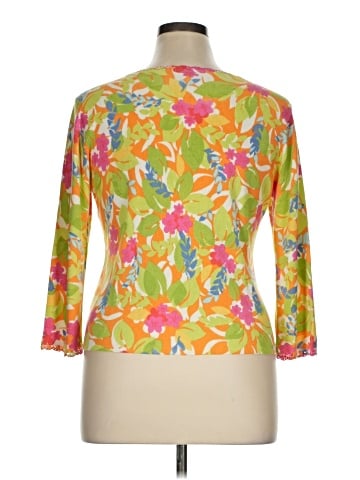 Sigrid Olsen Sport 3/4 Sleeve Top (view 2)