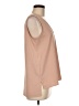 Ann Taylor 100% Polyester Tan Sleeveless Blouse Size M - photo 4