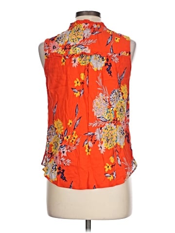 Pale Sky Sleeveless Blouse (view 2)