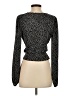 Zara Polka Dots Black Long Sleeve Blouse Size S - photo 2