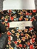 Ann Taylor LOFT 100% Polyester Floral Black Long Sleeve Blouse Size M - photo 7