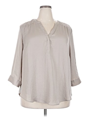 Torrid 3/4 Sleeve Blouse (view 1)