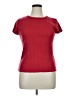 J.Crew 100% Cotton Solid Red Short Sleeve Top Size XL - photo 1