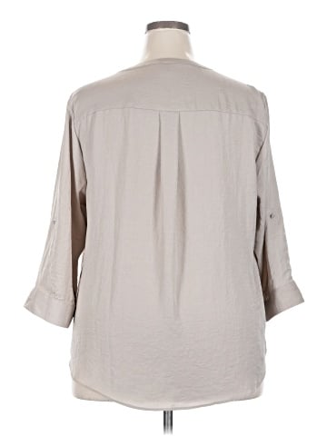 Torrid 3/4 Sleeve Blouse (view 2)