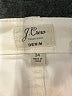 J.Crew Solid White Denim Skirt Size 24 waist - photo 4