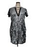 No Comment Gray Casual Dress Size 1X - photo 1