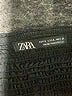 Zara Black Short Sleeve Top Size S - photo 4
