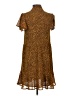 MICHAEL Michael Kors Animal Print Brown Casual Dress Size XS - photo 2
