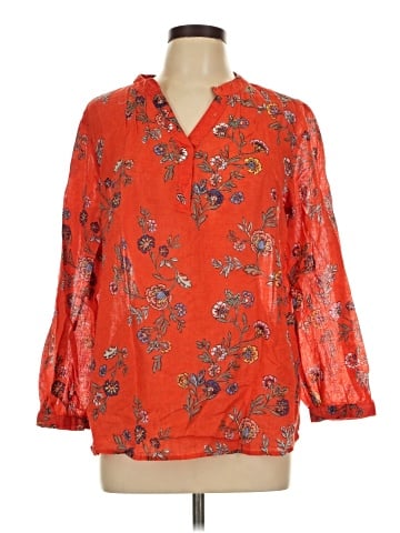 Old Navy 3/4 Sleeve Blouse (view 1)