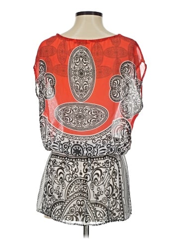 Double Zero Short Sleeve Blouse (view 2)