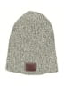 Love Your Melon 100% Cotton Gray White Beanie One size - photo 1