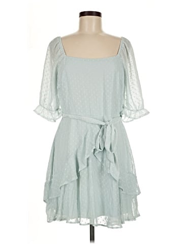 Blue Rain Casual Dress (view 1)