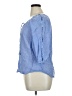 Intro 100% Cotton Blue 3/4 Sleeve Blouse Size XL Petite - photo 5