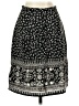 Me Too 100% Polyester Paisley Black Casual Skirt Size 5 - photo 2