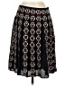 Ann Taylor 100% Polyester Print Black Casual Skirt Size 2 - photo 1