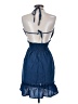 Unbranded 100% Polyester Blue Cocktail Dress Size S - photo 2