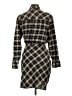 Veronica Beard Plaid Black Casual Dress Size 10 - photo 2