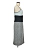 St. John Color Block Gray Cocktail Dress Size 6 - photo 4