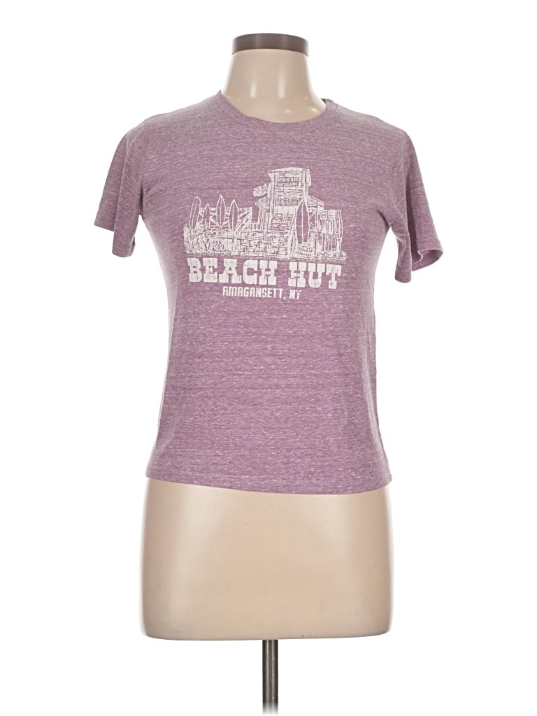 Pre-owned Assorted Brands Short Sleeve T-shirt In Purple