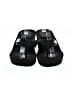 Coach 100% Leather Black Wedges Size 8 - photo 2