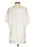 Alya 100% Polyester Ivory Short Sleeve Top Size XS - photo 2