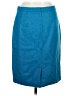 Pure Collection 100% Wool Teal Wool Skirt Size 6 - photo 2