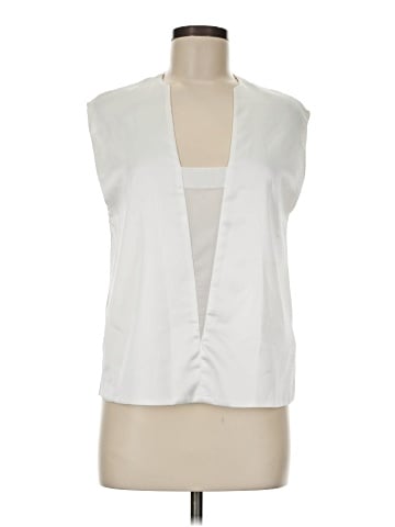 Zara W&B Collection Sleeveless Blouse (view 1)