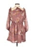 Tularosa 100% Polyester Floral Pink Casual Dress Size L - photo 1