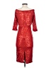 Shein Red Cocktail Dress Size 4 - photo 2