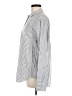 Everlane Stripes Silver Long Sleeve Button-Down Shirt Size 8 - photo 5