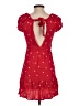 Forever 21 Hearts Red Casual Dress Size S - photo 2