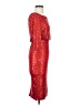 Shein Red Cocktail Dress Size 4 - photo 4