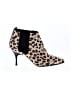 Manolo Blahnik Animal Print Ivory Tan Ankle Boots Size EU 38 - photo 1