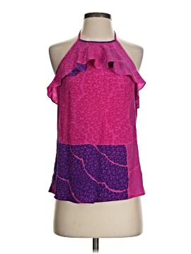 Trina Turk Sleeveless Silk Top (view 1)