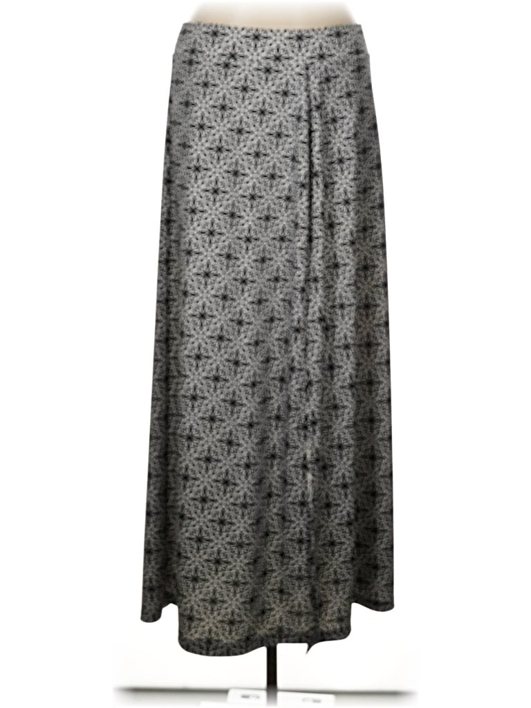 Pre-owned Talbots Casual Skirt In Gray