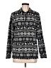 Lands' End 100% Polyester Black Pullover Sweater Size M - photo 1