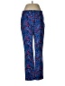 Boden Paisley Blue Casual Pants Size 8L - photo 1
