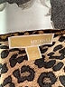MICHAEL Michael Kors 100% Polyester Animal Print Brown Cocktail Dress Size M - photo 4