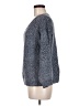 Unbranded 100% Polyester Tweed Blue Pullover Sweater Size M - photo 5