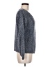 Unbranded 100% Polyester Tweed Blue Pullover Sweater Size M - photo 4