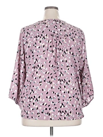 Collective Concepts 3/4 Sleeve Blouse (view 2)