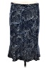 Express Tropical Blue Casual Skirt Size S - photo 1