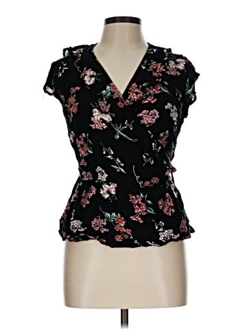 Blue Rain Short Sleeve Blouse (view 1)