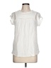 Daniel Rainn 100% Rayon White Short Sleeve Blouse Size L - photo 1