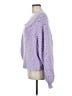 Free People 100% Cotton Purple Pullover Sweater Size M - photo 5