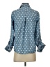 Tommy Hilfiger Polka Dots Blue Long Sleeve Blouse Size S - photo 2