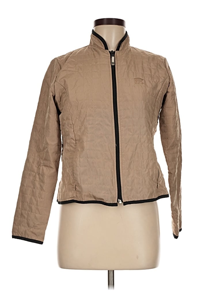 Pre-owned Oleg Cassini Jacket In Tan