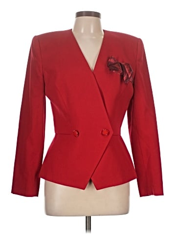 Kasper A.S.L. Wool Blazer (view 1)